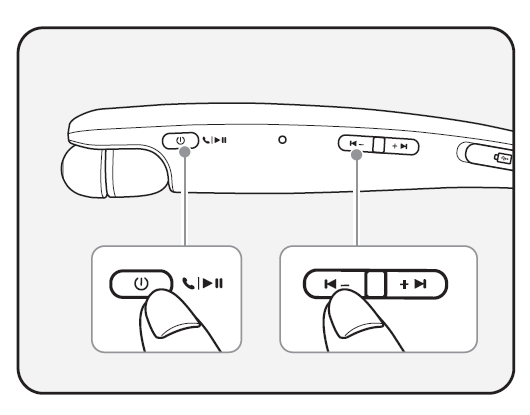 LG Tone Style HBS-SL5 Bluetooth Neckband Earbuds User Manual 7