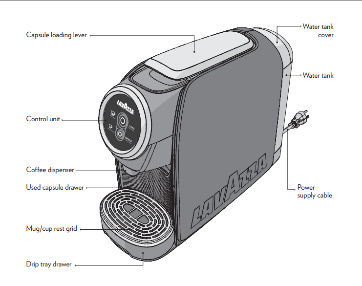 Lavazza Classy Mini Coffee Machine User Manual Lavazza Classy Mini Coffee Machine