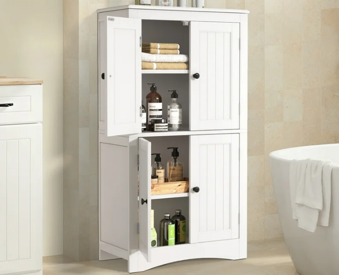 Lovmor U309624-E Pantry Tall Storage Cabinet-featured