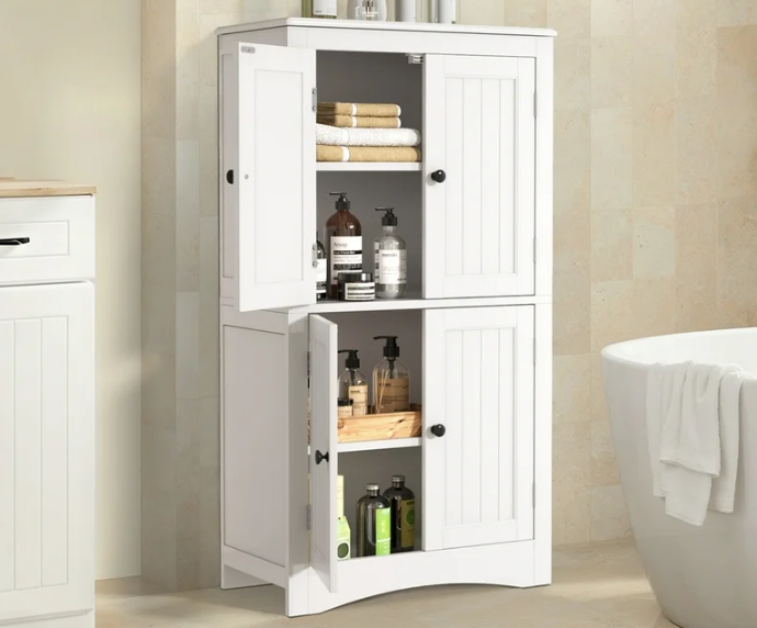 Lovmor U309624-E Pantry Tall Storage Cabinet Instructions