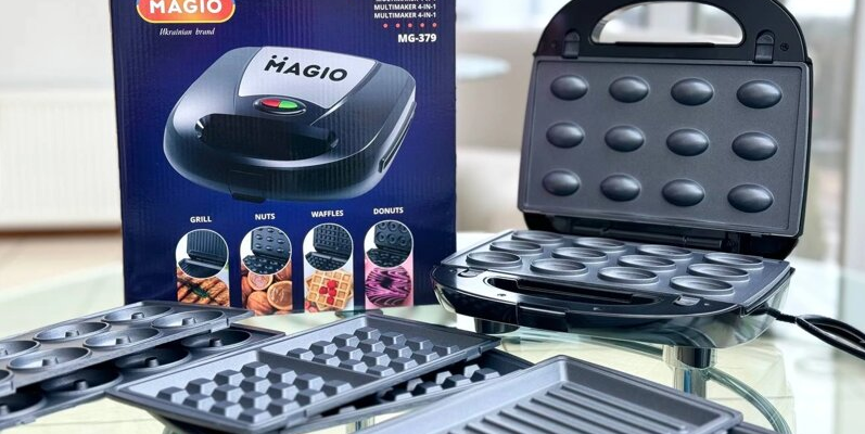 Magio MG-379 Multimaker 4-in-1 Sandwich Maker-featured