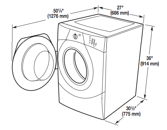 Maytag 2000 Series Front Loading Automatic Washer-5