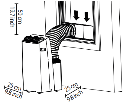 Midea MAP14HS1TBL Window Air Conditioner-10