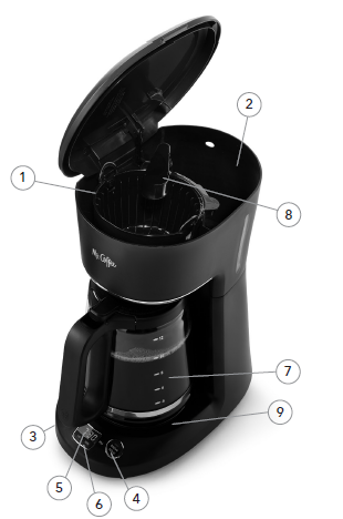 Mr. Coffee PC12 Brew 1