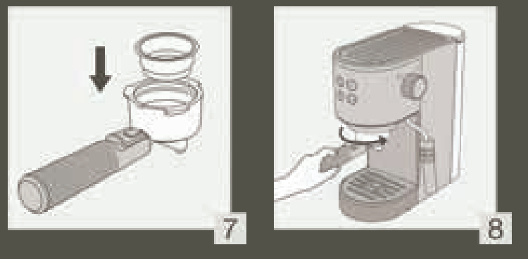 Krups XP444 Divine Stainless Steel Espresso Maker Manual 6