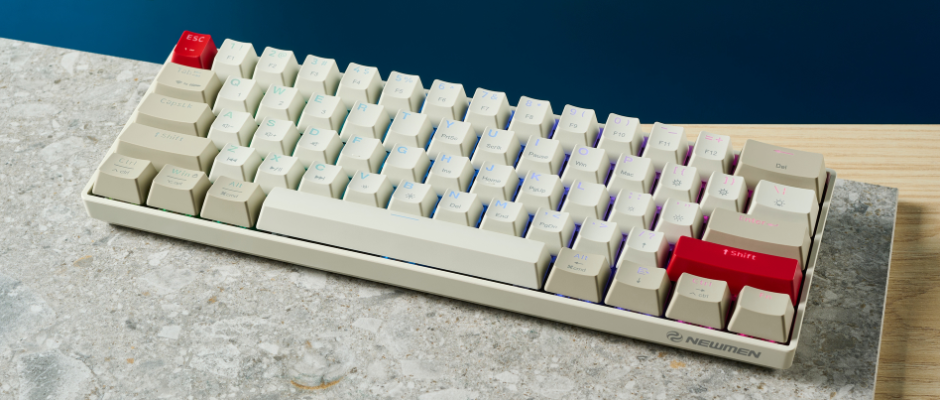 Newmen GM610 Wireless Mechanical Gaming Keyboard-featured