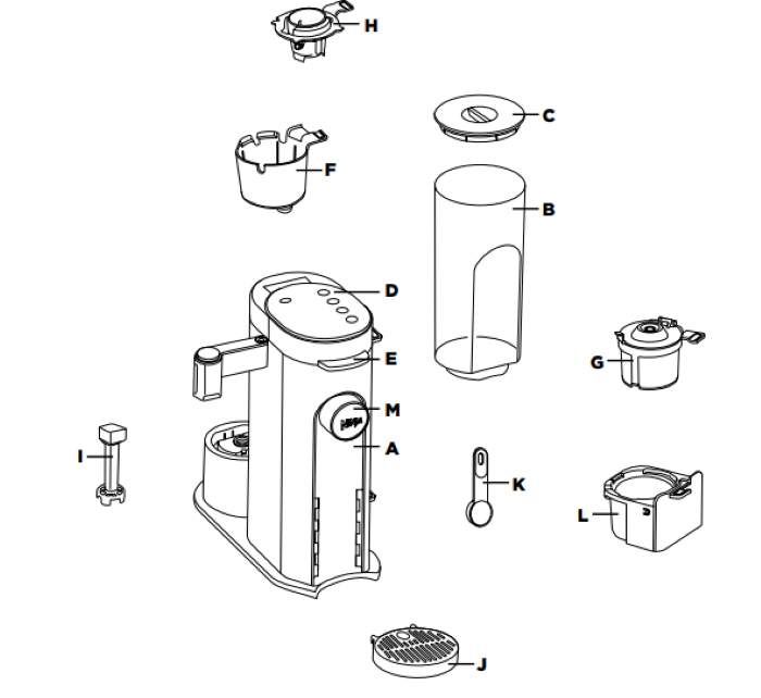 Ninja PB051 Pod and Grounds Coffee Maker User Guide 1
