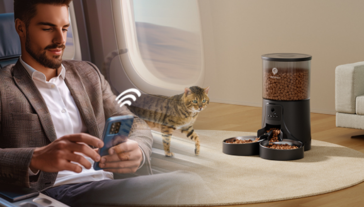 Petultra 4LBWiFi Automatic Pet Feeder User Manual