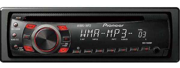 Pioneer DEH-1300MP Car CD Receiver-product