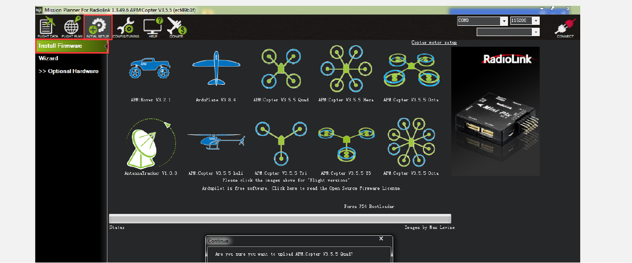 RadioLink Mini Pix Control Unit User Manual 13
