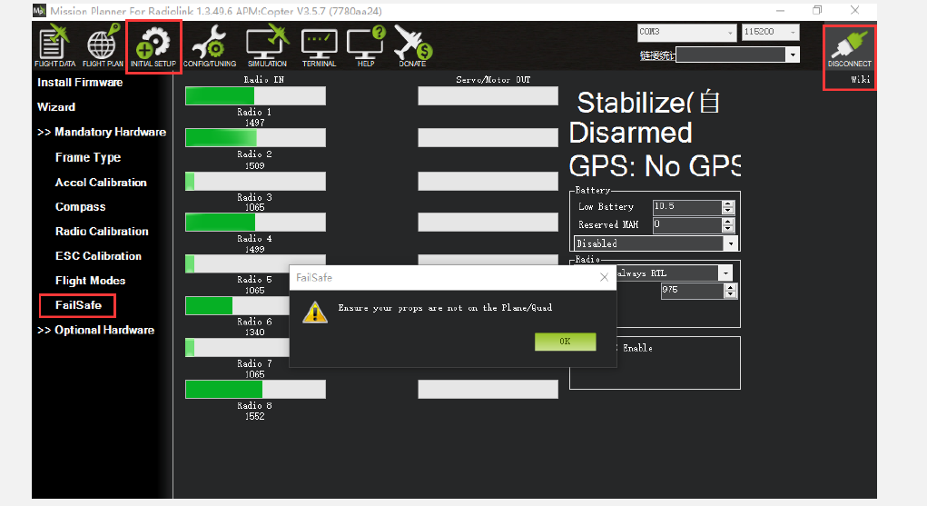 RadioLink Mini Pix Control Unit User Manual 38
