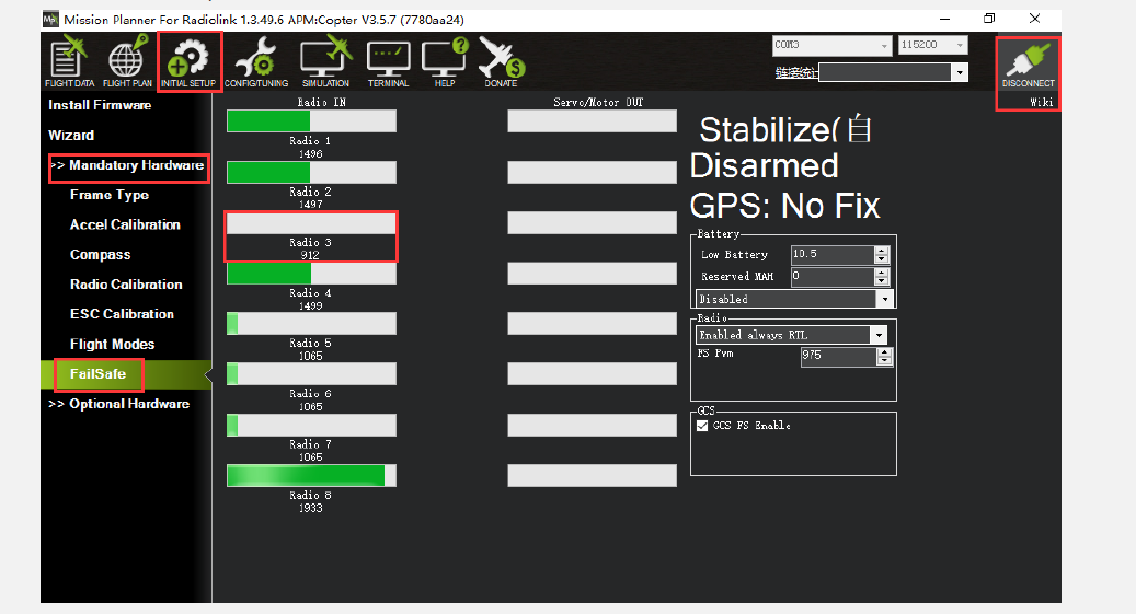 RadioLink Mini Pix Control Unit User Manual 40