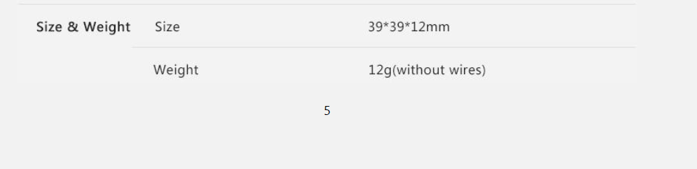RadioLink Mini Pix Control Unit User Manual 6