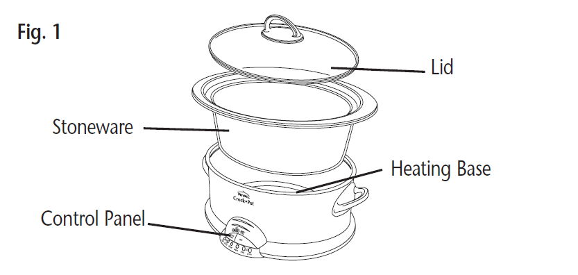 Rival SCVP6009A1 Smart-Pot Slow Cooker User Manual 1