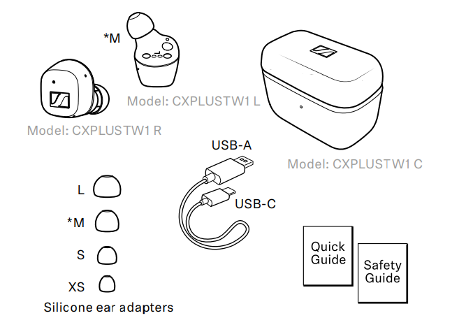 Sennheiser CX Plus True Wireless Earbuds User Guide 10