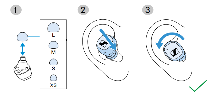 Sennheiser CX Plus True Wireless Earbuds User Guide 2