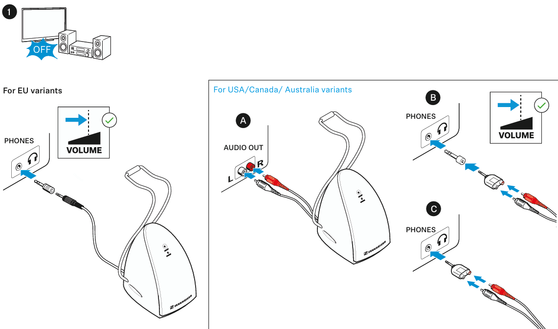 Sennheiser RS120 II Wireless Headphones 2