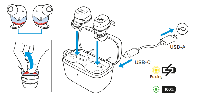 Sennheiser Sport True Wireless Earbuds User Guide 1