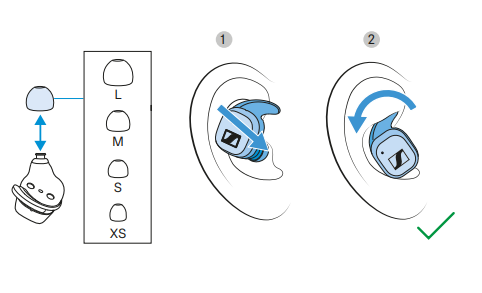 Sennheiser Sport True Wireless Earbuds User Guide 2