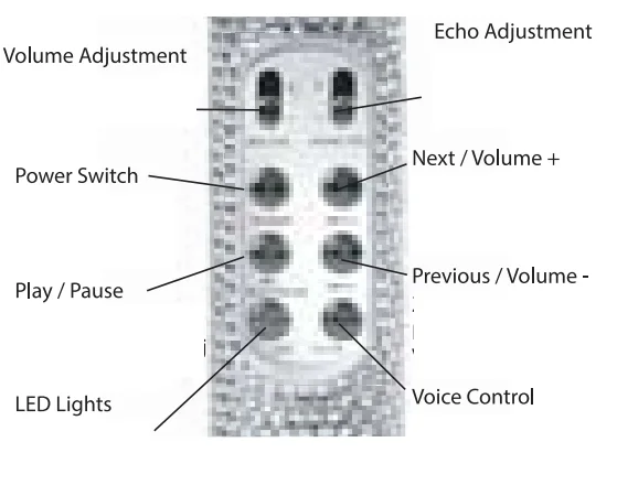 Sing-Along Bling Bluetooth Karaoke Microphone 2