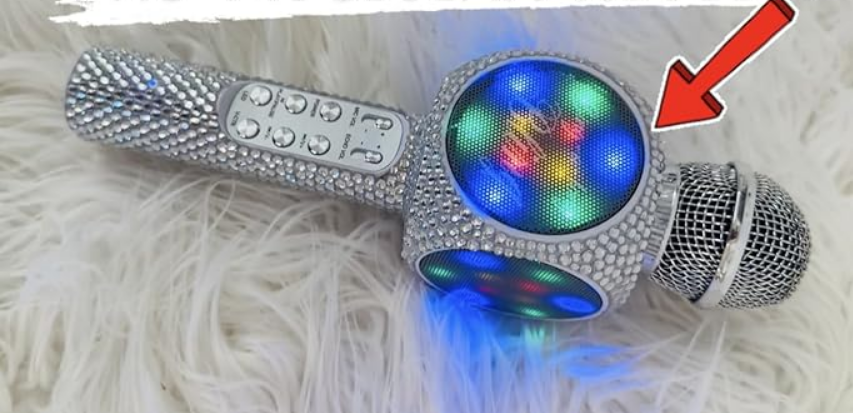 Sing-Along Bling Bluetooth Karaoke Microphone User Manual