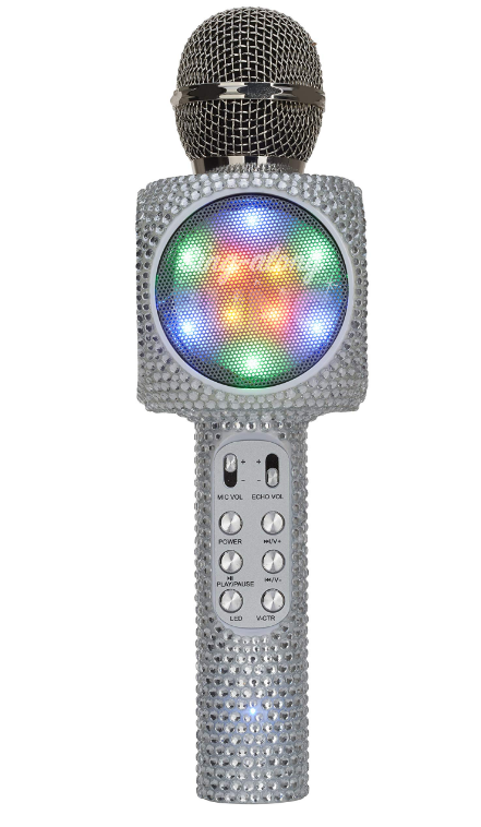 Sing-Along Bling Bluetooth Karaoke Microphone-product