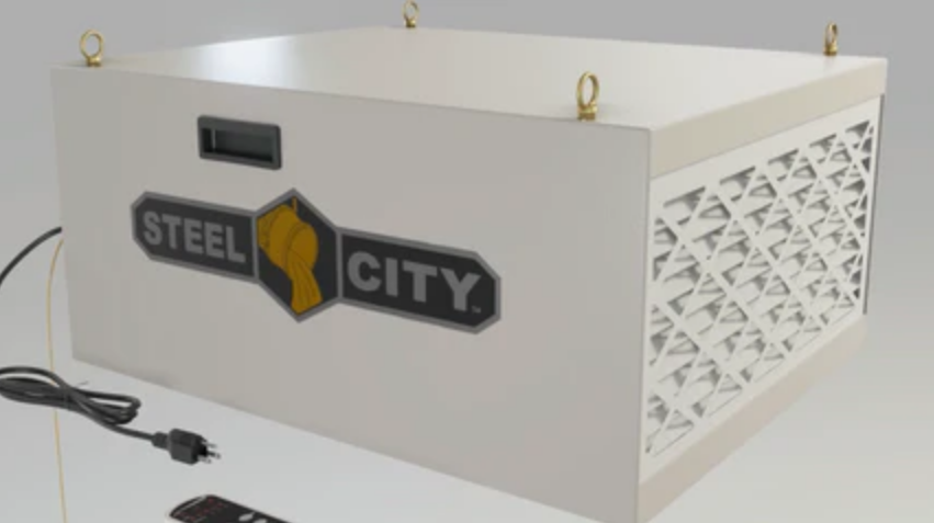 Steel City 65100 Air Cleaner User Manual