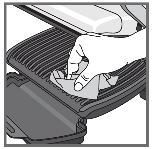 T-fal OptiGrill Stainless Steel Electric Grill Instruction Manual 10