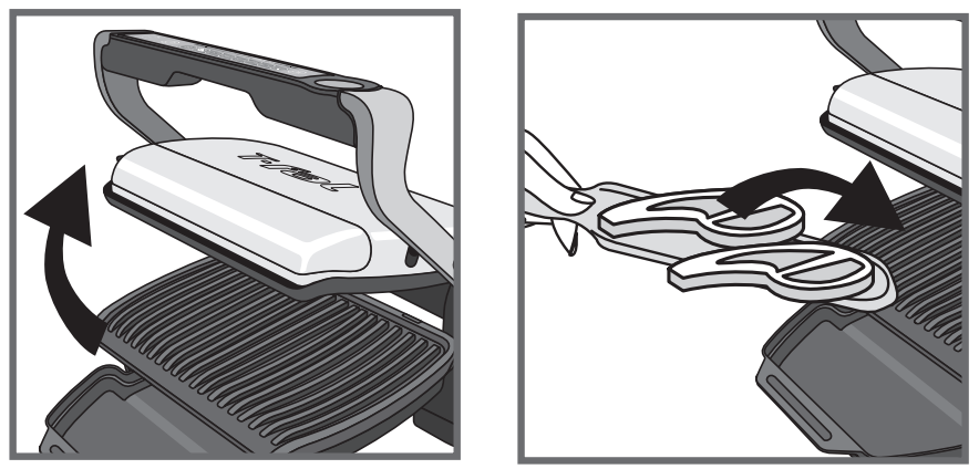 T-fal OptiGrill Stainless Steel Electric Grill Instruction Manual 19-20