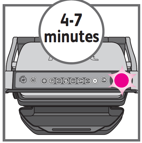 T-fal OptiGrill Stainless Steel Electric Grill Instruction Manual 17