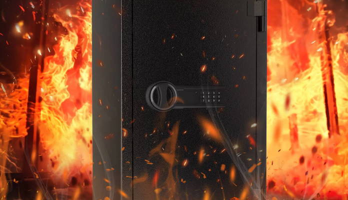 Tigerking PFSD66 Fireproof Safe Box-featurred