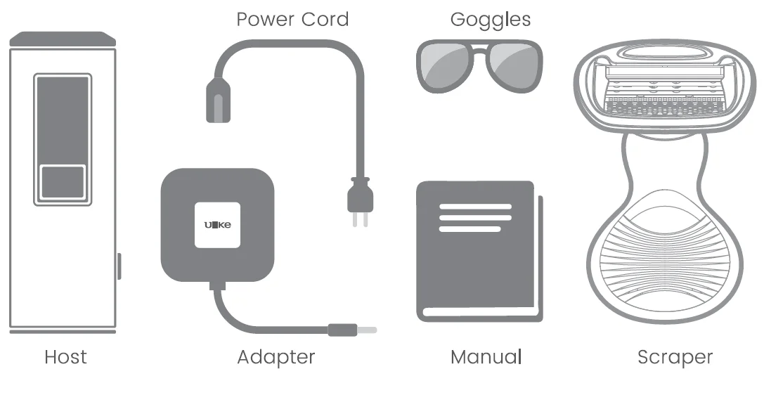 Ulike IPL Laser Hair Removal Device User Manual Ulike IPL Laser Hair Removal Device 4