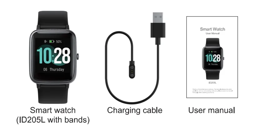 VeryFitPro ID205L Smart Watch-1