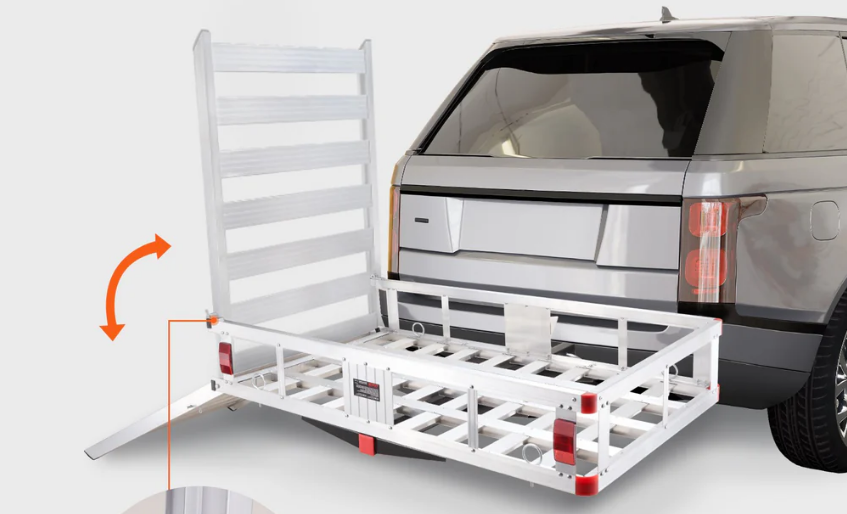 Vevor TYGJ0062 Hitch Mount Cargo Carrier User Manual