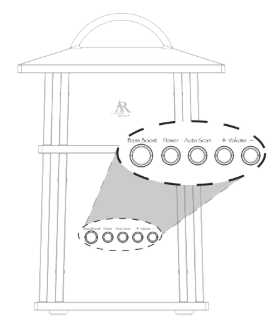 AR Speakers AWS5 Wireless Indoor-Outdoor Speaker-9