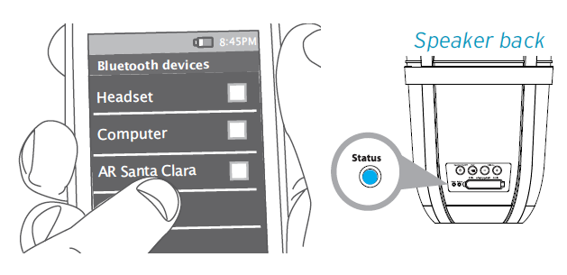 AR Speakers AWSEE320 Portable Wireless Speaker-7