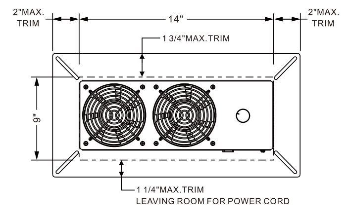 Abestorm 220-CFM Exhaust Fan with Dehumidistat-2