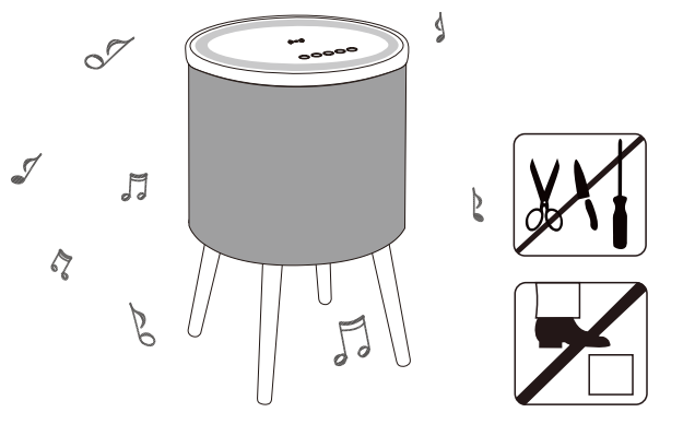 Aiue AT638 Sound Table Speaker User Manual 2
