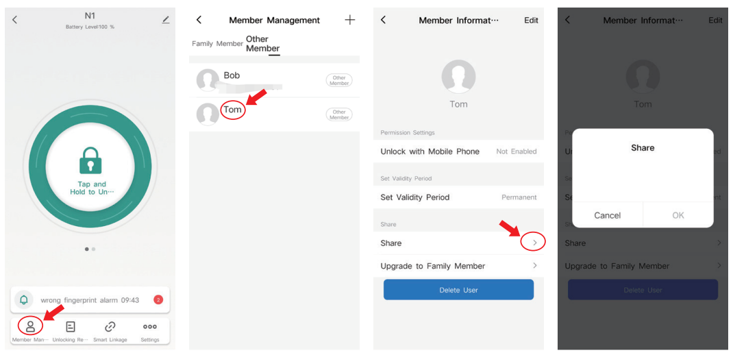 AppLoki N1TY Smart Fingerprint Door Lock-20