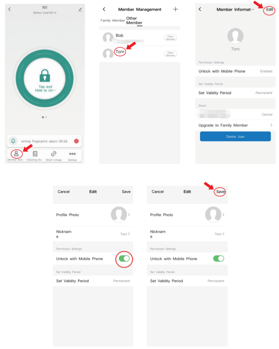 AppLoki N1TY Smart Fingerprint Door Lock-21