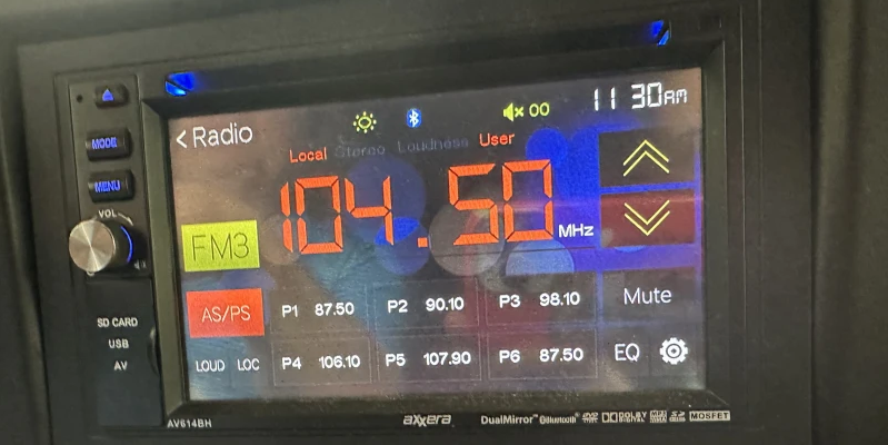 Axxera AV614BH DVD Multimedia Receiver-featured