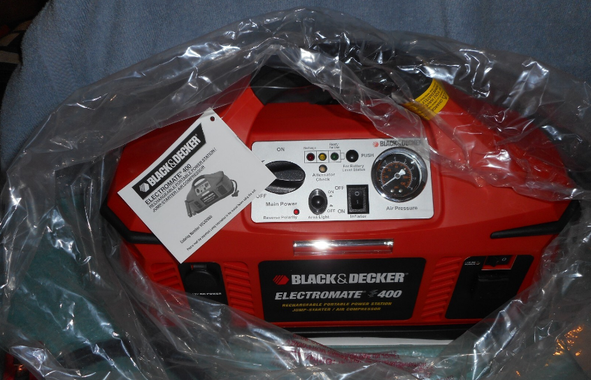 Black & Decker ElectroMate 400 Battery Jump Starter User Guide