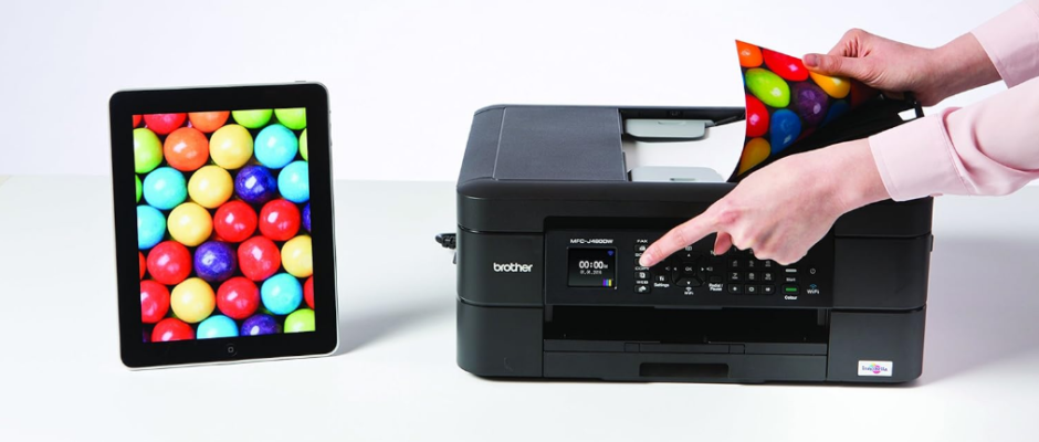 Brother MFC-J480DW Wireless Inject Printer-featured