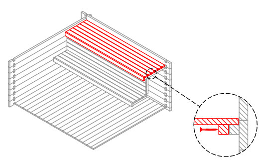 Bsaunas APL55-1 Halden-S 40 Log Sauna-42