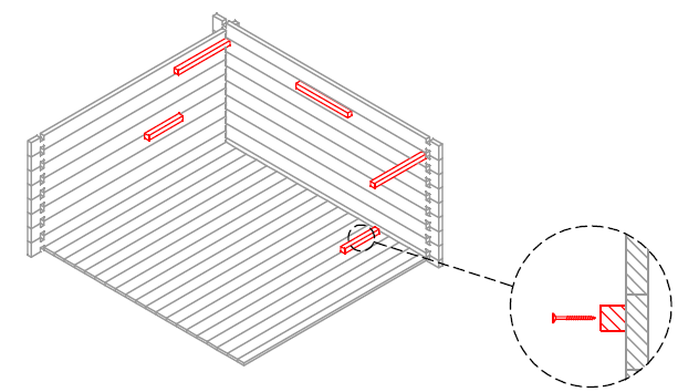 Bsaunas Halden XS Square Log Sauna Instructions Manual Bsaunas Halden XS Square Log Sauna Instructions Manual 35
