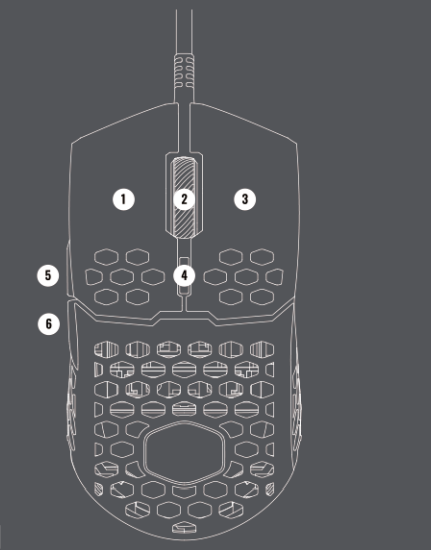 Cooler Master MM711 LITE RGB Gaming Mouse User Manual 1