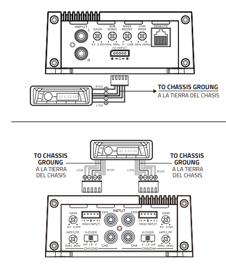 DS18 G4000 5D GEN-X Full-Range 5-Channel Amplifier-5