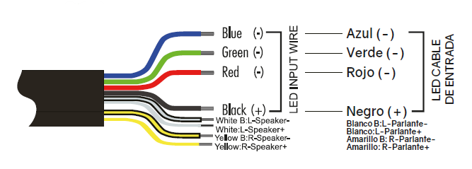 DS18 JSD8 Hydro NXL-8BK Double Jet Ski Rear Sound Bar-5
