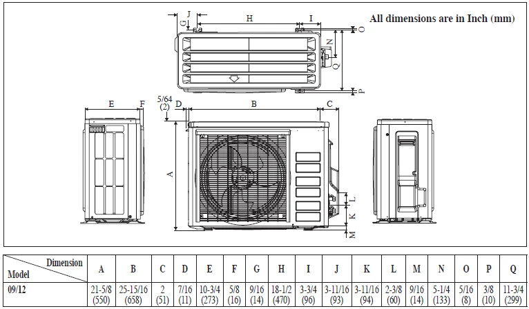 Daikin FTXB12AXVJU Wall Mounted Split AC User Guide Daikin FTXB12AXVJU Wall Mounted Split AC-4