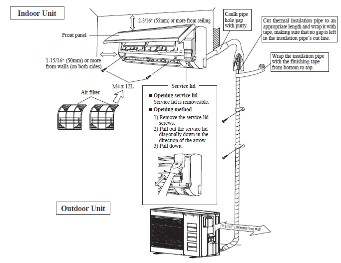 Daikin FTXB12AXVJU Wall Mounted Split AC User Guide Daikin FTXB12AXVJU Wall Mounted Split AC-7